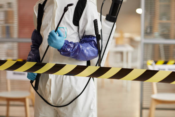 Professional Biohazard technician working in Sequoia National Park, CA